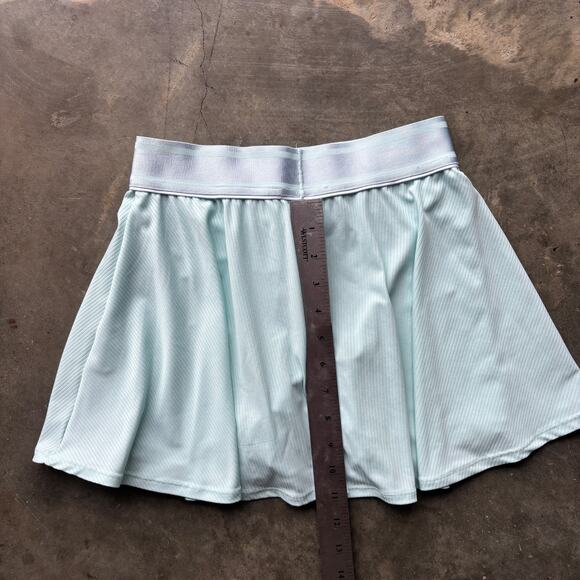 Nike Dri-Fit Court Flouncy Tennis Skirt Skort Women's XS Light Teal Athletic - Picture 8 of 9